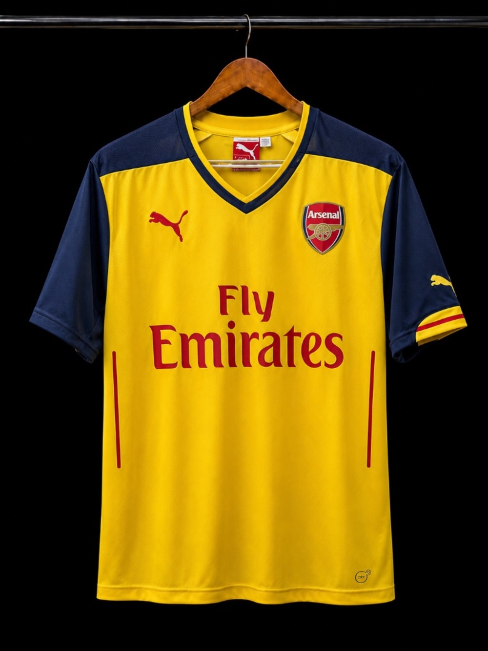 Arsenal 2014/15 Away Shirt – Puma – Men's Large